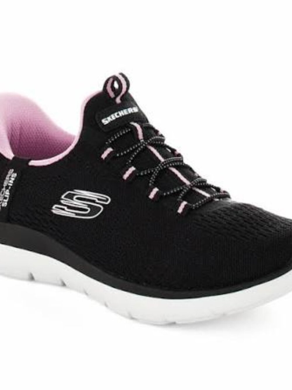 Skechers Summit Black Slip-In Sneakers